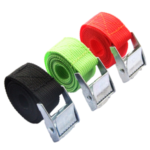 Đơn giản Xe hành lý thắt chặt dây đai polyester với khóa hợp kim kẽm có thể đóng gói để dễ dàng sửa chữa và RÀNG BUỘC - Product Image 1