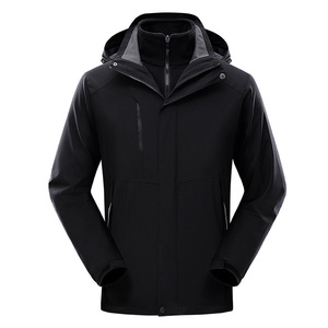 Veste de ski imperméable 3-en-1 coupe-vent manteau d'hiver polaire intérieur pour la <span class=keywords><strong>pluie</strong></span> <span class=keywords><strong>et</strong></span> la <span class=keywords><strong>neige</strong></span> - Product Image 3