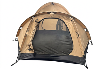 Tenda Professionale da Montagna per 3 Persone, Tenda da Spedizione 4 Stagioni, Impermeabile PU5000mm, Antivento e Antitempesta per <span class=keywords><strong>Campeggio</strong></span> <span class=keywords><strong>Invernale</strong></span> - Product Image 4