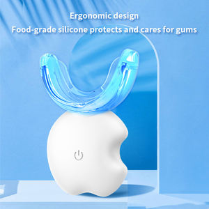 Cepillo de Dientes Sónico Yanxer con Luz Azul para Blanqueamiento Dental, Diseño en Forma de U, Cerdas Suaves, IPX7 para Limpieza Automática, Operación con una Sola Tecla - Product Image 5