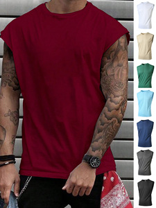 Canotta Estiva da <span class=keywords><strong>Uomo</strong></span> Traspirante Sportiva in Maglia a Rete, Aderente, per Fitness, Palestra, Allenamento e Corsa - Product Image 2