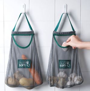 Kitchen Fruits and Vegetables in Hanging Pocket of the Bathroom Cabinet Receive Mesh <b>Bags</b> - Product Image 3