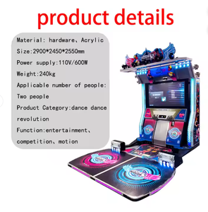 Đồng tiền hoạt động trò chơi máy nhảy mua lại vé Cuộc Cách Mạng Arcade Máy Arcade nhảy múa trò chơi máy nhà máy giá để bán - Product Image 2