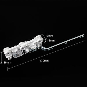 Curtain Tack Master Carrier Aluminum Modern Design Smart Curtain Track Long Arm Carrier for Electric Track System - Product Image 5