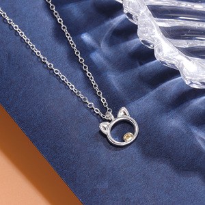 Collar Creativo, Hermoso y Lindo <span class=keywords><strong>con</strong></span> Diseño de Cerdito, Joyería Simple y Encantadora para Mujer, Collares <span class=keywords><strong>con</strong></span> Personalidad de Animales - Product Image 5