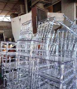 Metal Stackable Chiavari Wedding <b>Chairs</b> with <b>Cushions</b> Modern Design <b>Foldable</b> Hotel Event Dining Banquet <b>Chairs</b> - Product Image 5