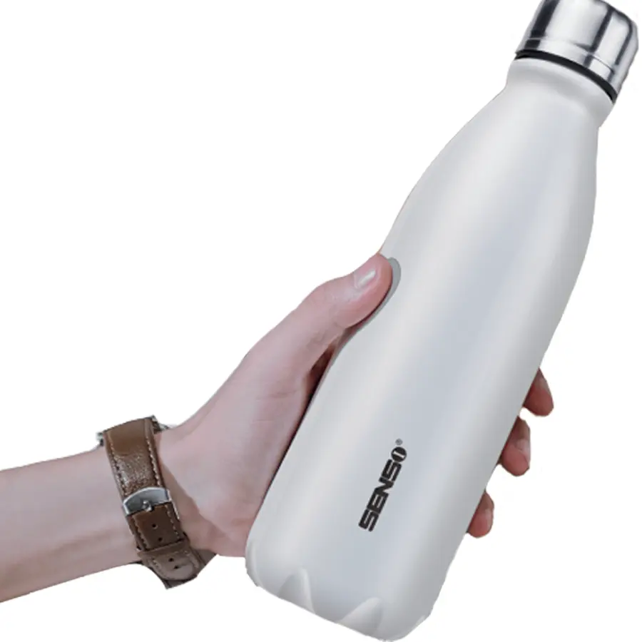 Sensi garrafa de alumínio 750ml, em branco de subolmação garrafas de água com logotipo personalizado