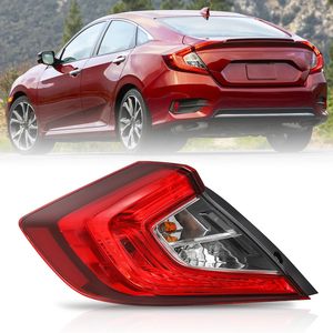 Caldo-vendita rosso lato sinistro luci posteriori auto lato destro per <span class=keywords><strong>Honda</strong></span> <span class=keywords><strong>Civic</strong></span> 2016 2017 2018 2019 <span class=keywords><strong>2020</strong></span> 2021 - Product Image 1