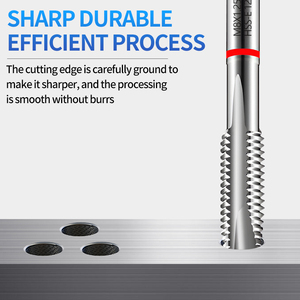 Grifo <span class=keywords><strong>de</strong></span> orificio pasante combinado T2829, M2, M3, M4, M5, M6, M8, M10, M12, M16, M18, M20, M30, procesamiento <span class=keywords><strong>de</strong></span> aleación <span class=keywords><strong>de</strong></span> acero inoxidable, aluminio, fundición <span class=keywords><strong>de</strong></span> hierro, para uso en el exterior - Product Image 4