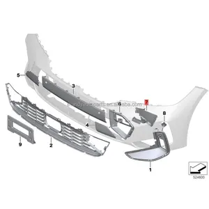 51118085463 51118085464 Für BMW G28 LCI M Front stoßstange Lufteinlass-Abdeckplatte L/R.