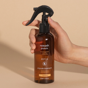 Ampolla Capilar de Proteína Sin Enjuague AVCA Coreana 200ml, Aceite de Argán, Ceramida NP, Textura Ligera No Grasa, Tratamiento Reparador del Cabello - Product Image 2