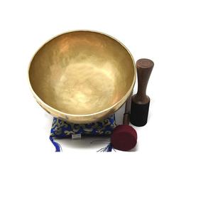 Cuencos de Canto de Material indio, cuencos de Metal de latón, diseño pintado, tibetano, para meditación, cantar - Product Image 1