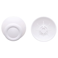 EXtremeRate Manettes analogiques de remplacement blanches, poignées pour pouces, joystick pour manette PS5 et PS4