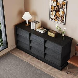 Armoire de rangement latérale moderne de style mi-siècle, de luxe, européenne, en bois massif, écologique, avec tiroirs, pour personnaliser l'<span class=keywords><strong>ancien</strong></span> meuble de rangement. - Product Image 3