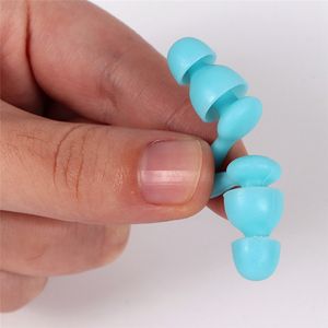 Bouchons d'<span class=keywords><strong>oreille</strong></span> en Silicone souple, avec isolation phonique, étanches, <span class=keywords><strong>Anti</strong></span>-<span class=keywords><strong>bruit</strong></span>, <span class=keywords><strong>ronflement</strong></span>, natation, 5 pièces, 2 paires - Product Image 6