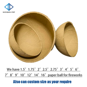 Chi Phí Thấp Hight Chất Lượng Pháo Hoa Giấy Bán Cầu Giấy Shell Cho Pháo Hoa Hiển Thị Hiển Thị - Product Image 4