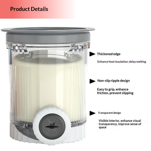 Conteneur de stockage de gobelets de crème glacée pour <span class=keywords><strong>Ninja</strong></span> Swirl NC700 NC701 - Product Image 5