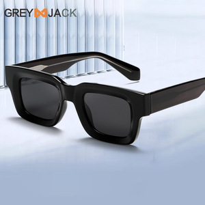 Gafas de Sol Retro Nuevas, Montura Completa Negra, Lentes TAC, 100% Protección UV, Unisex, Verano 2024, Protección Solar, Viajes, Conducción - Product Image 3