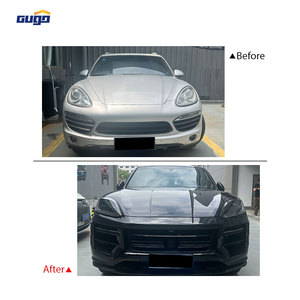 Kit carrosserie GUGO <span class=keywords><strong>Cayenne</strong></span> pour modèles <span class=keywords><strong>Porsche</strong></span> <span class=keywords><strong>Cayenne</strong></span> 2011-2017 au style Turbo 2024 958.1 958.2 à 9Y0.2 <span class=keywords><strong>Cayenne</strong></span>  Bodykit - Product Image 2