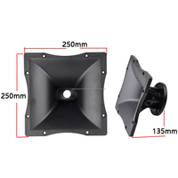 Guía de Ondas para Tweeter Profesional de 26 mm o 38 mm para la Serie RCF, Embalaje en Caja de Audio, Kaweisen KWS-JH5202BK
