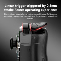 Control Inalámbrico Dual Vibration BSP D7 ShootingPlus V3 HID para Teléfono Móvil, Joystick para Switch/PC/PS/IOS 13.4