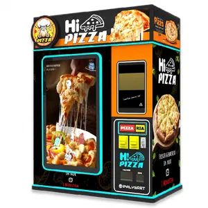 Outdoor Business Self-Service Fast Food Making Machine Fully Automatic Pizza Vending Machines