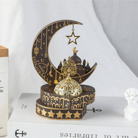 Nouveauté Ramadan : Brûleur d'encens créatif en résine multi-designs, style Moyen-Orient, pour la fête du Mubarak, ornement de bureau