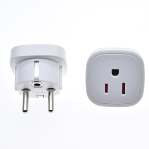 Adaptateur de prise américaine USA vers prise européenne Type E/F Adaptateur de prise Schuko Utilisation en Allemagne <span class=keywords><strong>France</strong></span> pour les chargeurs d'ordinateur portable et d'appareil photo - Product Image 5