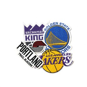 Écussons brodés avec logo d'équipe de basketball de la Conférence occidentale, écusson brodé avec logo d'équipe de basketball des États-Unis, badge thermocollant - Product Image 3