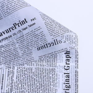 Rouleau de papier de soie enduit et non couché imprimé 17Gsm pour vêtements pour emballage d'emballage de cadeau et de bouquet de journal - Product Image 4