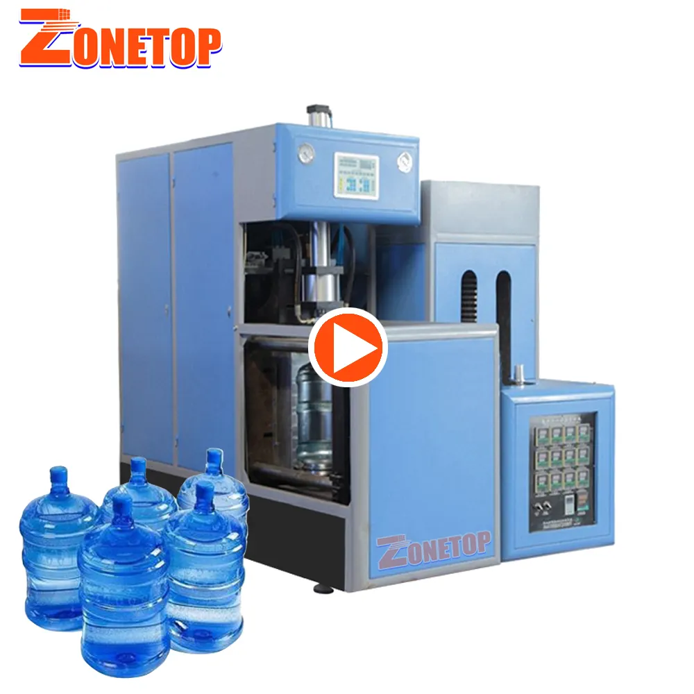 Semi Automatic 18.9L 18 Litre 19 Liter 20 L 20L Plastic PETG Containers Blow moulding Machine for Water Tanks