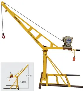 Small lifting machine lifting equipment indoor 400kg hoist lifting cranes