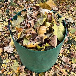 Sac de <span class=keywords><strong>Compost</strong></span> d'engrais organique à feuilles caduques de jardin réutilisable de grande capacité Sacs de feuilles de jardin en plastique avec couvercles - Product Image 3