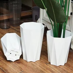 Pot à plantes en résine <span class=keywords><strong>plastique</strong></span> verte extra-large <span class=keywords><strong>pour</strong></span> balcon et salon <span class=keywords><strong>pour</strong></span> plantes vertes et <span class=keywords><strong>fleurs</strong></span> - Product Image 5