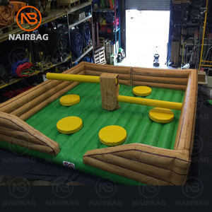 Máquina inflable Meltdown al aire libre <span class=keywords><strong>alquiler</strong></span> comercial giratorio Wipeout <span class=keywords><strong>barredora</strong></span> inflable juegos de carrera de obstáculos - Product Image 2