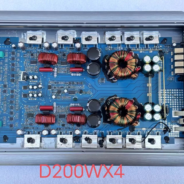 OEM Selling High Amplifier South America 200w ClassD 4 Channels Car Audio Amplifier