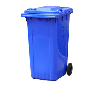 ถังขยะกลางแจ้ง HDPE หนาพิเศษ ขนาด 120 ลิตร 240 ลิตร รูปทรงสี่เหลี่ยมผืนผ้า สำหรับใช้ทางการแพทย์ ขนาดใหญ่ - Product Image 3