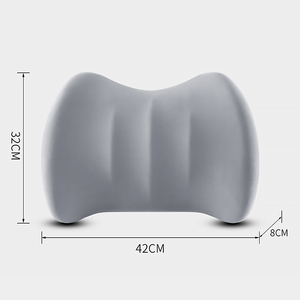 Coussin d'appui-tête de siège de voiture Elephant Tower Oreiller en mousse à mémoire de forme 3D Oreillers pour la tête et le cou avec <span class=keywords><strong>sangle</strong></span> réglable - Product Image 5