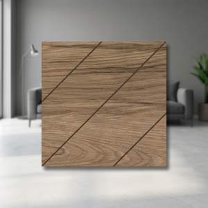 Azulejos de Cerámica con Aspecto de Mármol Color Gris 400x400mm, Porcelana Digital para Dormitorio, Diseño de Interiores para el Hogar - Product Image 2