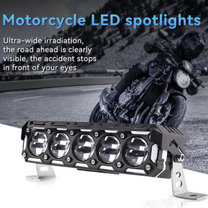 Nouvelle barre lumineuse de travail LED 120W 20000LM, étanche, projecteurs de moto, feux antibrouillard bicolores, faisceau haut/bas, phares auxiliaires 12-24V - Product Image 2