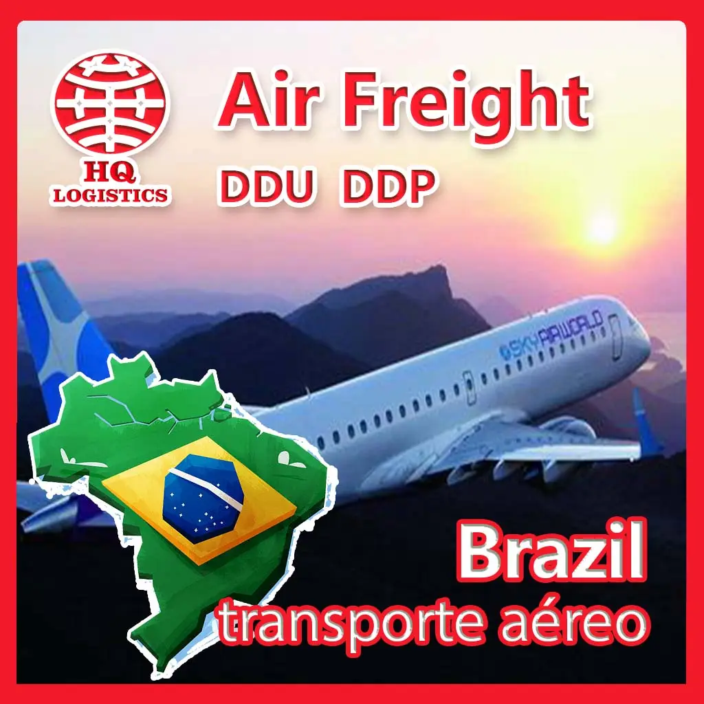 Envío aéreo a brasil, América del Sur, frete, china, para brasil, itajai, agente de transporte