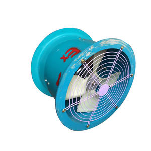 พัดลมดูดอากาศแบบมีบานเกล็ด รุ่น Weicheng FT35-11-2.8A ผลิตจากไฟเบอร์กลาส ทนการกัดกร่อนและป้องกันการระเบิด - Product Image 3