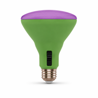 Ampoule LED de culture E26 E27 B22, lampe de croissance pour plantes 6W 9W 17.7W 30W, corps en aluminium et PC pour jardin intérieur, semis et floraison