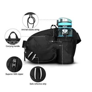 BSCI factory travel mechician Organizer storage tactical waist bag belt travel money bag running sport bum bag