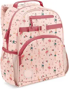Girls school bags teenager outdoor travel sports large capacity backpacks beautiful dancers decorative patterns pink school bags