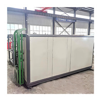 Machine de traitement des déchets alimentaires et de compostage, contrôle intelligent entièrement automatique, 380V, réservoir de 2m3, capacité de traitement de 1m3
