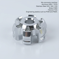Solution personnalisée |   Usinage CNC à haute tolérance de 0,001 mm, fil EDM pour service d'usinage de l'acier inoxydable, métal sur mesure