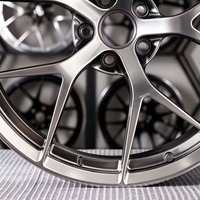 Rines Forjados CF de 2/3 Piezas, 17, 18, 19, 20 Pulgadas, Cromados/Pulidos, con Borde Escalonado Profundo, 5x114.3, 5x120, Compatibles con 350Z, G35, Supra, RX7