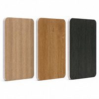 Plaque de mousse PVC stratifiée à texture bois, résistante à l'humidité, 5-30 mm, rigide, facile à découper et à installer pour la décoration intérieure
