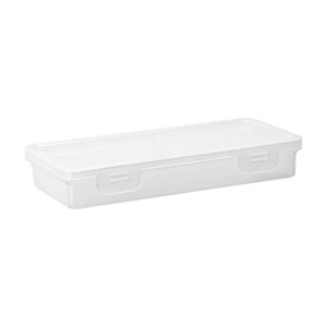 Caja rectangular para guardar monedas y billetes con tapa, apilable, para organizar dinero en efectivo, caja de dinero de bolsillo, color sólido - Product Image 5
